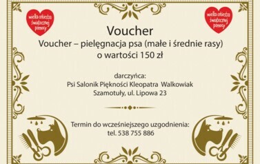 voucher - psi fryzjer