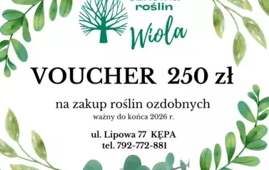 Voucher WOŚP - STYLOWY OGRODNIK