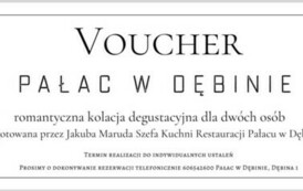 voucher WOŚP 2024 pałac w Daa_01