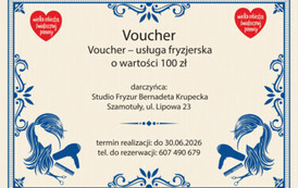 voucher - fryzjer - Krupecka 2026