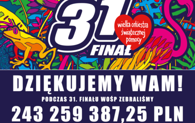 Zdjęcie do Znamy łączny wynik 31. Finału WOŚP! 