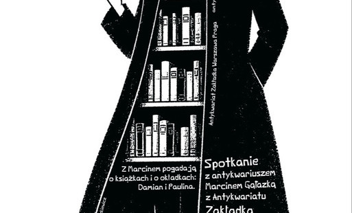 Zdjęcie do Coolturalny Kandelabr: Spotkanie z Marcinem Gałązką /Antykwariat Zakładka