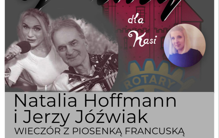 NATALIA HOFFMANN & JERZY JÓŹWIAK piosenka francuska - Gramy i pomagamy z Rotary