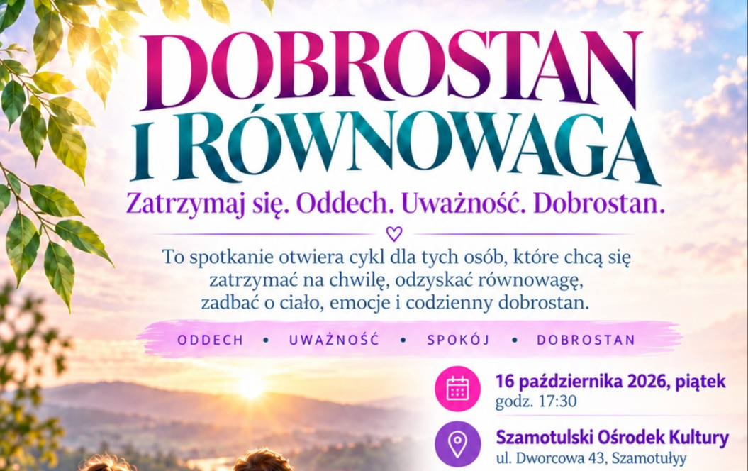 DOBROSTAN I RÓWNOWAGA
