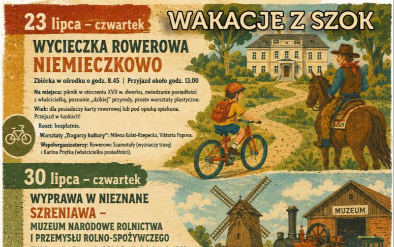 Wycieczki wakacyjne - polecajka